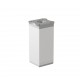 LEG KM 40x40 / MAT ALUMINIUM